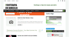 Desktop Screenshot of domicilio.facafisioterapia.net