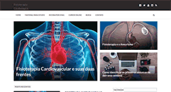 Desktop Screenshot of cardiologia.facafisioterapia.net