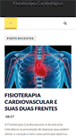 Mobile Screenshot of cardiologia.facafisioterapia.net